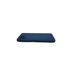Husa protectie compatibila cu Huawei P40 Lite Liquid Silicone Case Albastru inchis - Img 8