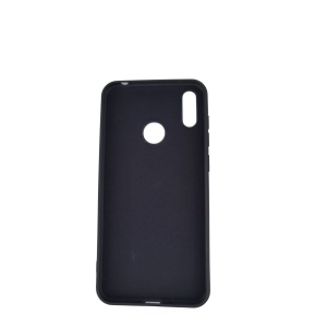 Husa protectie compatibila cu Huawei Y7 2019 Liquid Silicone Case Negru - Img 7