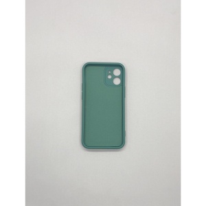 Husa protectie Flippy compatibila cu Apple iPhone 12 Mini Liquid Silicone Ring cu suport rotativ Verde - Img 8