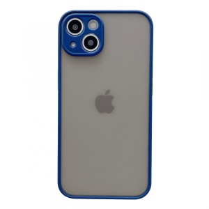 Husa protectie Flippy compatibila cu Apple iPhone 13 Mini Phantom Tpu Albastru - Img 3