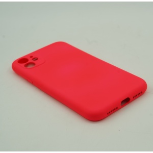 Husa protectie Flippy compatibila cu Huawei P Smart 2021 Liquid Silicone Case Fucshia - Img 6