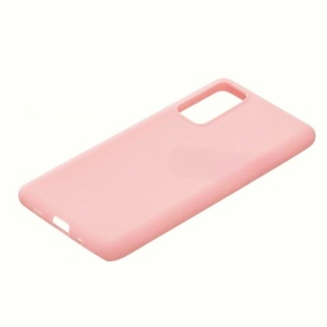 Husa protectie Flippy compatibila cu Samsung Galaxy S21 Ultra Liquid Silicone Case Roz - Img 4