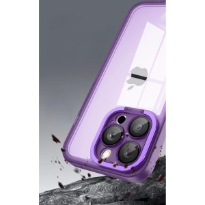 Husa protectie Flippy pentru Samsung A53 5G Electroplated cu suport pentru camera, 1.5 mm grosime, protectie camera, Mov - Img 5