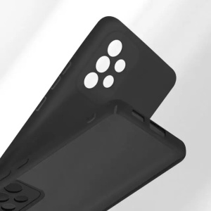 Husa protectie Flippy pentru Samsung A53 5G Liquid Silicone Negru - Img 6