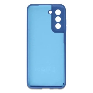 Husa protectie Flippy pentru Samsung S21 FE Liquid Silicone Albastru Inchis - Img 9