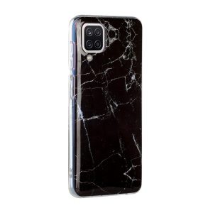 Husa protectie pentru Apple iPhone 11 Pro Max Soft IMD TPU Marble Negru cu Suport inclus - Img 5