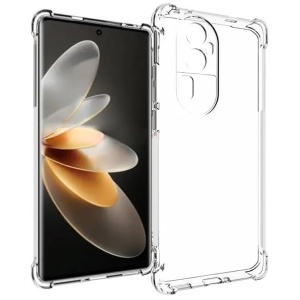 Husa protectie pentru Oppo Reno 8 Pro 5G, Flippy, TPU, Antisoc, Protectie colturi, Rezistenta la impact, 1.5 mm, Transparenta - Img 1