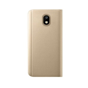 Husa Xiaomi Redmi 8A Flip Cover Oglinda Auriu - Img 4