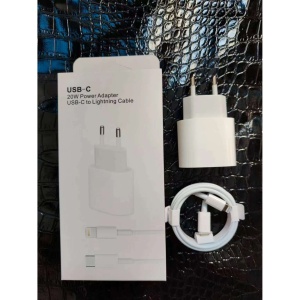 Incarcator compatibil cu iPhone, USB Type-C, Fast charge, Putere 20W, Flippy, Alb - Img 3