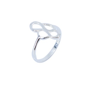 Inel din Argint 925 cu model Infinit, marimea 50 - Img 4