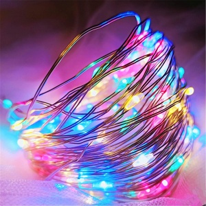Instalatie Craciun, 25 m, 250 Led-uri, Liniara, Multicolor, 8 jocuri de lumini, Transformator, Interconectabila, Prelungitor 5 m inclus, Fir Cupru, Flippy - Img 6