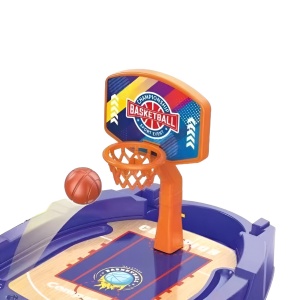 Joc de Masa Mini Baschet Interactiv pentru Copii, Flippy, Mingi Incluse, 25.5x19.5x13.5 cm, Mov - Img 5