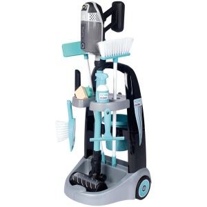 Jucarie Smoby Set curatenie cu troller si aspirator electronic Rowenta negru - Img 1