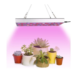 Lampa LED 45W Flippy, pentru cresterea plantelor in interior, 225 de leduri, 165 leduri rosii, 60 albastre, 30 x 30 cm, multicolor - Img 7