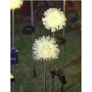 Lampa solara sub forma de Papadie, alb cald, Flippy - Img 10