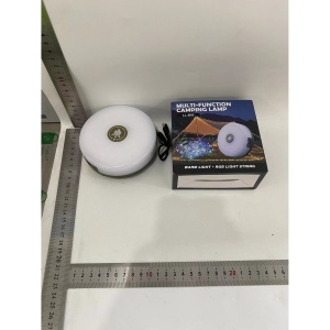 Lumină de camping LED încărcare USB, Flippy, șir colorat, pentru aer liber, cort, Distanta 10 metri, 1800mAH, 10.5x4.3 cm, Alb Verde - Img 2