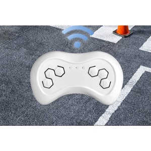 Mașină Electrică pentru Copii, Flippy, Off-Road, Conectare Bluetooth, telecomandă, Tracțiune Integrală, Lumina Intermitenta, Baterie 12V 7Ah, 120x63x68cm, Albastru - Img 8