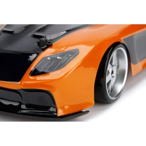 Masina Jada Toys Fast and Furious Mazda RX-7 Drift cu anvelope si telecomanda - Img 12