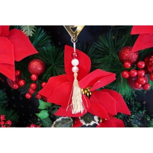 Ornament brad, Flippy, Inima, Auriu, Lucios, 15*26CM, Acril, Interior/ Exterior - Img 9