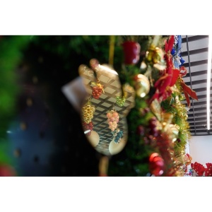 Ornament brad, Flippy, Om de zapada, Auriu, Lucios, 10*23CM, Acril, Interior/ Exterior - Img 9