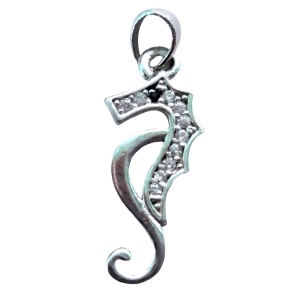 Pandantiv din Argint 925, Model Calut de Mare, Jolie Silver, 0.8 g, 20x9 mm - Img 1