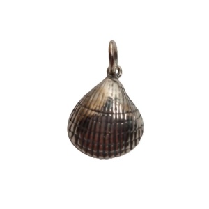 Pandantiv, Jolie Silver, Argint 925, Model Scoica Mare, 1.7 G, 1.6 x 1.3 Cm - Img 1