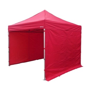 Perete Lateral Cort Evenimente 18 m, Flippy, material textil oxfort 700D Rosu - Img 4