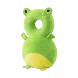 Perna tip Rucsac pentru Protectia Capului, Flippy, Tetiera tip Broscuta, pentru Bebelusi, 33x6x19 cm, 180 g, Verde - Img 7