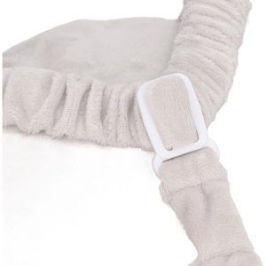 Perna tip Rucsac pentru Protectia Capului, Flippy, Tetiera tip Elefant de Plus, pentru Bebelusi, 33x6x19 cm, 180 g, Gri - Img 7