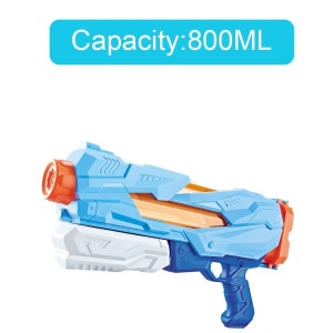 Pistol cu Apa pentru Copii, Rezervor, Pentru Piscina/Plaja, Flippy, 6ani+, 5 duze, Quick Fill, Albastru, 800ML - Img 4