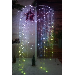 Pom decorativ cu leduri, Flippy, tip salcie, 400 Led, 2.1 M - Img 4