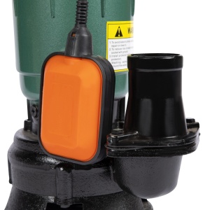Pompa apa murdara din fonta si plutitor WQD-2000 W + 50 m Furtun pompieri 2" cu accesorii - Img 3