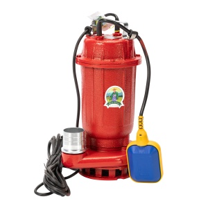 Pompa de apa murdara din fonta, rosie WQD cu plutitor 1.1 Kw, 2800 rpm, 16m 250 l/min - Img 1