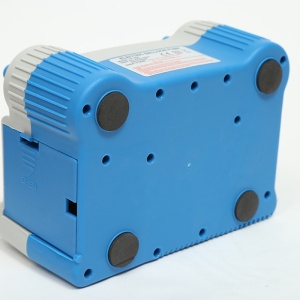 Pompa Electrica de Umflat Baloane, Flippy, cu Doua Iesiri, 220V, Putere 700W, Accesorii petrecere, Albastru-Gri - Img 5