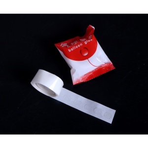 Rola Dubla-Adeziva, Flippy, pentru Lipit Baloane, 100 de Buline cu Diametru 1.2 cm, Transparent - Img 5