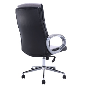 Scaun de birou directorial US109, gri, 62x71x112-122 cm - Img 4