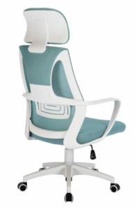 Scaun de birou directorial US131 mesh, Verde Menta, 63×59×115/125 cm, UnicSpot - Img 4