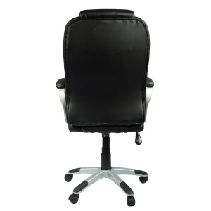 Scaun de birou directorial US27 Ascot, negru, 66x73x108-118 cm - Img 4