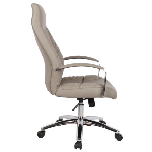 Scaun de birou directorial US62, gri, 61x71x108-116 cm - Img 3