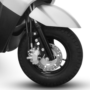 Scuter benzina, Voltarom Delivery PS5, 125 CC, Cu permis, 7.34 Cp, 80 Km/h, Gri - Img 5