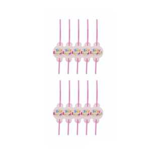 Set 10 Paie, Flippy, Model Happy Everyday, 31 x 16 cm, Multicolor - Img 2
