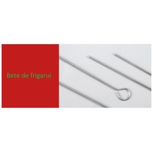 Set 14 Ustensile pentru Gratar cu Termometru, Flippy, din Otel Inoxidabil, Geanta Oxford, Argintiu - Img 2