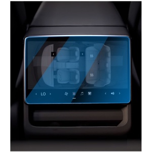 Set 2 Folii de Sticla Securizata, Flippy, Compatibila cu Tesla Model 3 / Tesla Model Y, Ecran Frontal si Spate, Anti Blue-Ray, 4K Ultra HD, Anti-amprenta, 2.5D, Transparent - Img 3