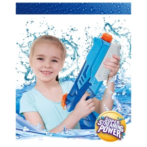 Set 4x Pistol cu Apa pentru Copii, Flippy, 6ani+, Albastru+Roz, 300 ML - Img 6