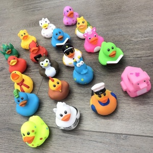 Set 50 Ratuste pentru Baie, Flippy, 6x5.5x5.5 cm, Multicolore - Img 7