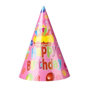 Set 6 Coifuri Happy Birthday, Flippy, Modele Diverse, pentru Petrecere, Tematica Aniversare, Multicolor - Img 4
