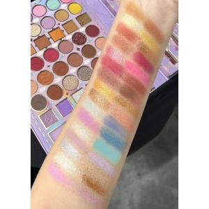 Set 8 Produse de Machiaj, KEVIN & COCO, Violet Fairy, 51 culori, 19.5 x 24.5 x 2.5 cm - Img 10