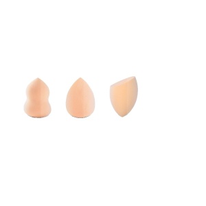 Set Buretei Machiaj, Flippy, Premium, nude, 3 bucati - Img 2
