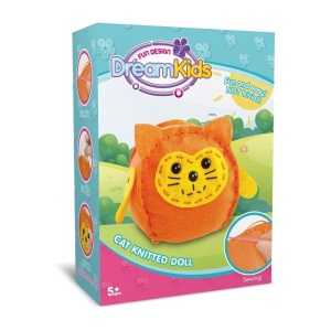 Set creatie perna pentru copii Model 2, Dream Kids, Pisica - Img 5