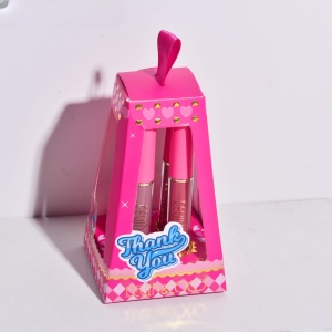Set de Buze, KEVIN & COCO, Cloud Bubble, 4 Lip Gloss-uri, 15.1 x 8.1 x 2 cm, Roz/Nude - Img 5